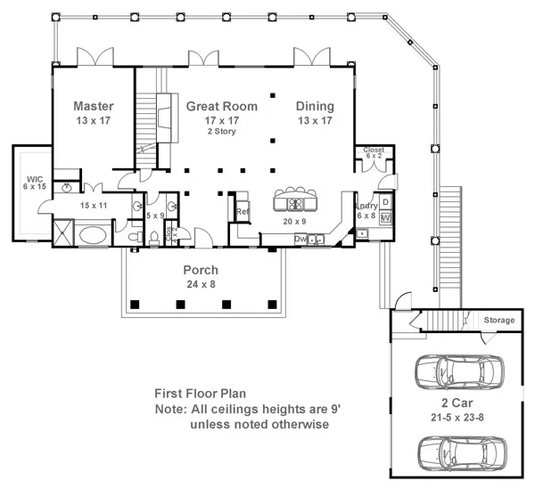 1st Floor Plan